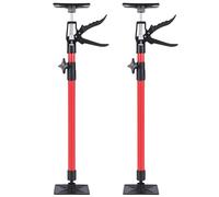 2Pack Telescopic Quick Support Rod Cabinet Jack Support 40KG Capacity Prop Lifter Woodworking Tools for Easy Upper Cabinet Installation,Yellow,A