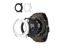 2pack,toergy Screen Protector Case for COROS NOMAD Sports Watch - Integrated Design for Ultimate Smartwatch Protection,PC + Screen Tempered Film,Anti-Scratch,Black,Transparent