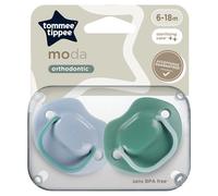 2pack Tommee Pacifier soothers MODA Reusable Steriliser Pod total 4 soother