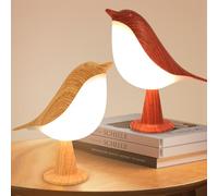 2Pack Touch Control Table Lamp, Night Light, Bedside Lamps Nightstand Lamps, 3-Way Dimmable Light with Bird Shape, USB Rechargeable, Portable Desk Lamp LED for Baby, Kids, Bedroom, Home, Office etc