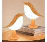 2Pack Touch Control Table Lamp, Night Light, Bedside Lamps Nightstand Lamps, 3-Way Dimmable Light with Bird Shape, USB Rechargeable, Portable Desk Lamp LED for Baby, Kids, Bedroom, Home, Office etc