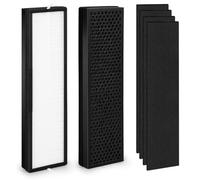 2Pack Upgraded HFD320 3-in-1 H13 True HEPA Replacement Filter for Honey-Well Air Genius 3,4,5,6 Series Air Purifiers-Models HFD300, HFD310, HFD320,HFD360,HFD314, HFD323CV1, HFD323-TGT,HFD324