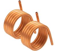 2Pack Vgoohobby RC Boat 540 550 Motor Water Cooling Jacket Copper Cooling Ring for Remote Control RC Boat 540 550 Brush Motor