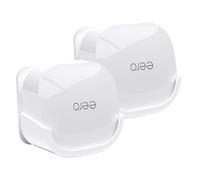 2Pack Wall Mount Holder for eero 6 Plus and 6 Router Mesh Wi-Fi System, Stand Bracket for Tri-Band Mesh, Wire Organizer for eero 6+ Extender