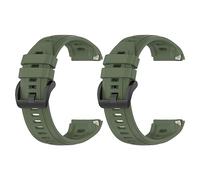 2Pack Watch Bands Compatible with Garmin Approach S70 42MM/47MM Golf GPS Watch Strap Soft Silicone Replacement Wristband Sport Band for Women Men, for Approach S70 47MM, Silicone, no gemstone