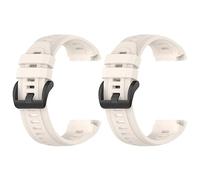 2Pack Watch Bands Compatible with Garmin Approach S70 42MM/47MM Golf GPS Watch Strap Soft Silicone Replacement Wristband Sport Band for Women Men, for Approach S70 42MM, Silicone, no gemstone