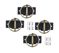 2Pack Water Bucket Hook with Quickly Release Pin Heavy Type Wall Mounted Horse Feed Hook Holder for Barnyards Animals Wall Mounted Bucket Holder