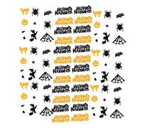 2Packs Halloween Confetti Decorations Plastic Pumpkin Bat Witch Scatter for Party Supplies Each of Mix for Table Decor and Festive Atmosphere