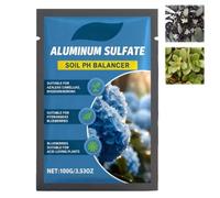 2Packs Plant Acidifier For Potted Plants, Hydrangea Blueing Plant Acidifier,100g Plant Growth Support Solution, Aluminum Sulfate Soil ph Reducer Decreaser, Vibrant Bloom Enhancer (A-1pcs)