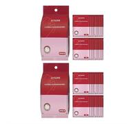 2Packs Portable Stain Removal Wet Wipes Individually Wrapped - Emergency Clothes & Shoe Spot Remover with Travel-Friendly Design | Safe for Cotton, Denim & Fabrics (Pack of 20)