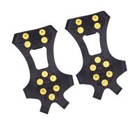 2packs Snow Tractions Cleats Elastics Snow Tractions Cleats Light Weight Ice Cleats For Outdoor Lover Hiking Boot Spikes