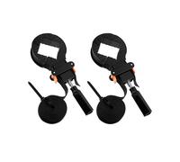 2Packs Strap Clamp for Woodworking, Quick Release Band Clamps, Belt Clamps, Adjustable Picture Frame Clamp Tool
