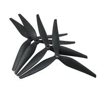 2pair 1050 9050 1055 10inch 9inch 3 Black Carbon Reinforced Nylon Propeller Compatible With Drone Models Aftermarket Replacement(9x5x3)