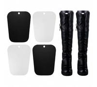 2Pair (4PCS) Boot Shaper Form Inserts Multifunction Thicken Support Shape Shoe Tree Tall Short Boot Shaper Knee High Shoes Boot Holder Hanger for Women Lady Most Shoes (10" height)