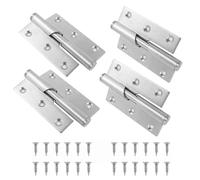 2Pair 76mm Door Hinges Lift-Off Door Hinge Stainless Steel-Left/Right