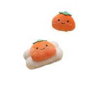 2Pair Cartoon Face Wash Wrist Strap Sweat Band Towel Band Flexible Absorbent Wrist Strap Reusable for Face Wash Comfortable(Tomato)