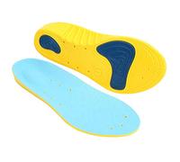 2Pair Foot Support Soft Insoles, Sports Shoe Pad with Massage Points, Breathable Elastic Running Shoe Inserts for Men Women, Full Length Arch Support with Negative Ion Far - Infrar (S)