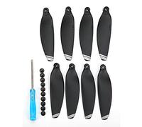 2Pair Mavic Mini Propellers Accessories, Drone Replacement Low Noise and Quick Release Blades Props for DJI Mini 2/Mavic Mini Drone,4726F Replacement Spare Props Blades Accessory Part(White Edge)