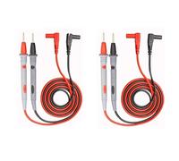 2Pair Multimeter Test Leads 1M, CAT III 1000V / 10A Multimeter Test Lead Set, Multi Meter Digital Multi-meter Test Probes Universal Testing Lead Compatible with Electric Tester