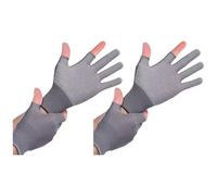 2Pair Outdoor Sports Gloves Half Finger Thin Breathable Nonslip For Cycling Fishing & Sunscreen For Cycling And Outdoor Sports