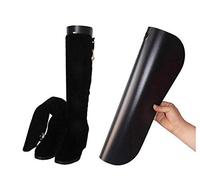 2Pairs 14Inch/36cm Multifunction Thicken Long Boot Shaper Form Inserts Automatic Support Shape Shoe Tree Tall Short Boot Shaper Knee High Shoes Boot Holder Hanger for Women Lady Most Shoes (Black)