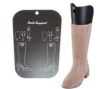 2Pairs 14Inch Boot Shaper Form Inserts Tall Boot Support Multifunction Boot Fillers Knee High Boot Stand Holders for Men and Women (Black)
