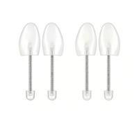2Pairs Adjustable Plastic Shoe Trees With Spring for Women