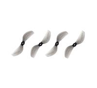 2Pairs,Compatible for GEMFAN，Whoop FPV Drone 45mm Propeller 2/3 Blades Replacement Paddles 1.5mm Shaft for RC Pavo Pico Meteor75 Pro Frame(2 Blade Gray 1mm)