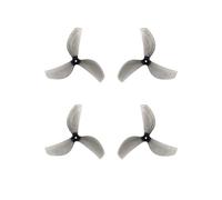 2Pairs,Compatible for GEMFAN，Whoop FPV Drone 45mm Propeller 2/3 Blades Replacement Paddles 1.5mm Shaft for RC Pavo Pico Meteor75 Pro Frame(3 Blade Gray 1mm)