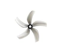2Pairs for D90 Ducted 90mm-5 5-Blade PC Propeller for FPV Racing Freestyle 3.5inch Cinewhoop Ducted Drones Replacement Parts(Gray 1.5mm 2Pairs)