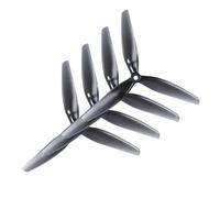 2pairs HQ 7X4X3 7040 Propeller 7 * 4 3-Blade Prop CW & CCW ，Compatible for RC FPV Freestyle 7inch Long Range Drones DIY Parts