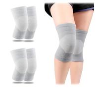 2Pairs Knee Support - Sport Knee Brace for Adult Lightweight Compression Sleeve for Joint Pain, Arthritis, Yoga, Sports, Running, Walking, Men & Women