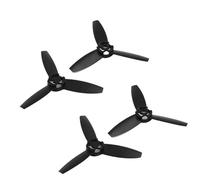2pairs Lot CW CCW Colorful Clover Paddle Propellers Main Rotors Props Red Black Yellow Blue For Bebop Drone 3 0 Compatible With Similar Quadcopter Models(2pairs black)