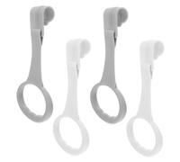 2Pairs Portable Crib Pull Up Rings Lightweight Stand Up Safety Hand Pull Rings for Walking Exercise Durable and Multi Functional Support for Motor Skill Development