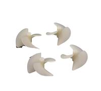 2Pairs Rc Boat DIY 2mm Propellers D26mm /28mm/36mm/42mm CW/CCW Electric Nylon Prop/Screw For Rc Boats Models 2mm Shaft(D42mm 2Pairs)