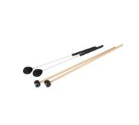 2Pairs Rubber Marimba Hammer Mallet Sticks for Beginners Professionals Durable Percussion Tools with Excellent Texture and Tone for Xylophone Practice