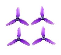 2Pairs T3X3X3 Propeller 3030 3 PC Props CW CCW Compatible With Automotive Motorcycle Parts(Purple)