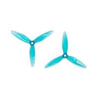 2Pairs Windancer 5043 Propeller T5043C 5x4.3 Inch PC 3-Blade CW CCW FPV For Racing Drone Freestyle(Clear Blue)