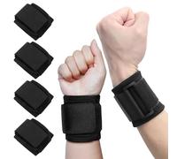 2Pairs Wrist Supports Adjustable Compression Wrist Strap for Relief Carpal Tunnel Tendonitis Arthritis Sprained Pain Promotes Healing Lifting Wrap Brace for Lovers Family Men Women Gym Tennis Office