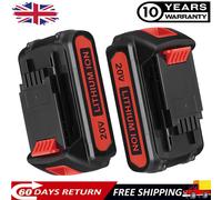 2pas 18V For Black & Decker LBXR20 20 Volt MAX BL1518 BL2018 Lithium-Ion Battery