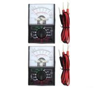2PC 110A Engineering Plastic Multimeter for Electrical Testing DC AC Voltage Current and Resistance in Real-World Use