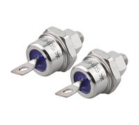2Pc 1200V Stud Mount Diode Rectifier 85A40A25A Positive Cathode Negative Anode for Battery Chargers Power Supplies and Industrial Equipment (50HFR120)