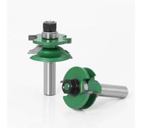 2PC 12mm Shank Raised Panel Cabinet Door Router Bit Set - 2 Bit Woodworking cutter woodworking router bits