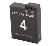 2PC 1800mAh Action Camera Batteries With Slot USB Hub Plus Type C 3.0 Charging Cable Designed For Action 4 and Action 3 Cameras