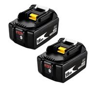 2pc 18V 18Ah Li-Ion Rechargeable Battery Compatible With Makita BL1830B BL1850B BL1850 BL1840 BL1860 BL1815 Power Tool Accessories