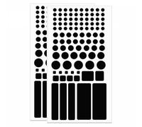 2pc 20.5 x 11.5cm Light Blocking Led Covers Stickers for Electronics Dimming 50%80% of Lights