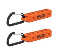 2pc 20 Hole Bit Holder Storage Organizer Set with Carabiner Belt Clips