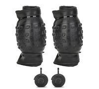 2PC 20x4.0 / 26x4.0 Folding Bead Fat Tire with Inner Tube, Puncture Proof Replacement for Electric Bicycle Urban Street Mountain and Beach Cruiser Bikes(A,26 x 4.0)