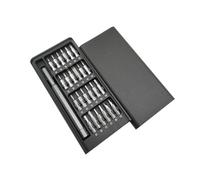 2pc 24 in One Multifunctional Precision Screwdriver Set, Buckle Payment Repair, Computer Watch Disassembly and, Professional Tool Widely Applied(Buckle+Aluminum Pen)