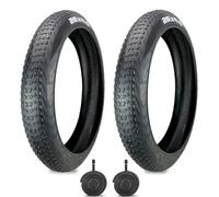 2PC 26x4.0 Inch E-Bike Fat Tire Replacement Set, Bicycle Tires with Inner Tubes for Electric Beach Trikes Mountain and Snow Bikes